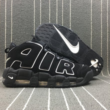 Cargar imagen en el visor de la galería, Air More Uptempo Black White-Black 414962-002
