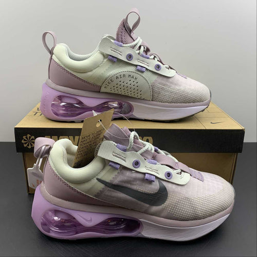 nike air max pink and withe girls