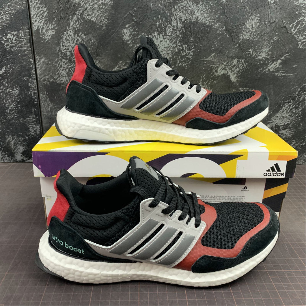 Adidas UltraBoost S&L Black Grey Red