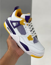 Cargar imagen en el visor de la galería, Air Jordan 4 Retro Lakers Home
