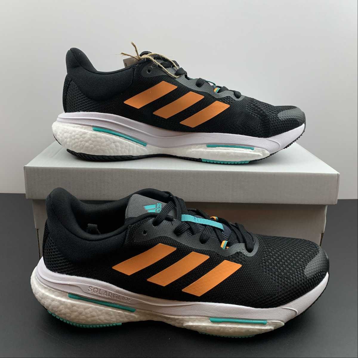 Adidas Solar Glide 5 Black Orange GX5469 – juanma-shop