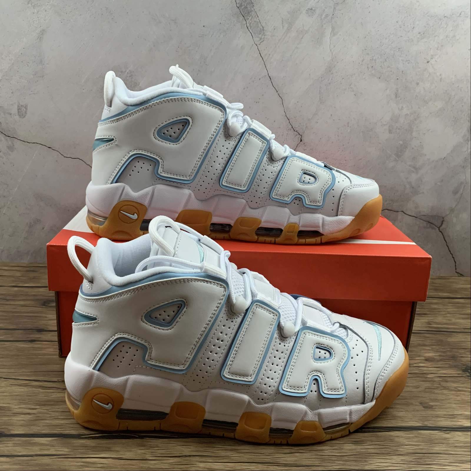 Air More Uptempo White Ocean Bliss Noise Aqua 415082 107 juanma shop