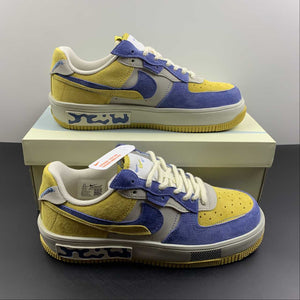 Air Force 1 FONTANKA Beige Blue Yellow CW6688-807