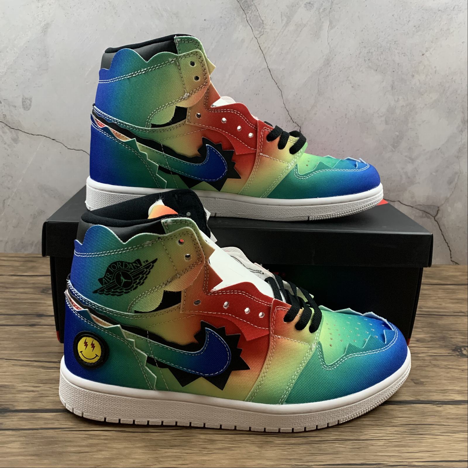 nike dunk low gs patent rainbow dress sneakers