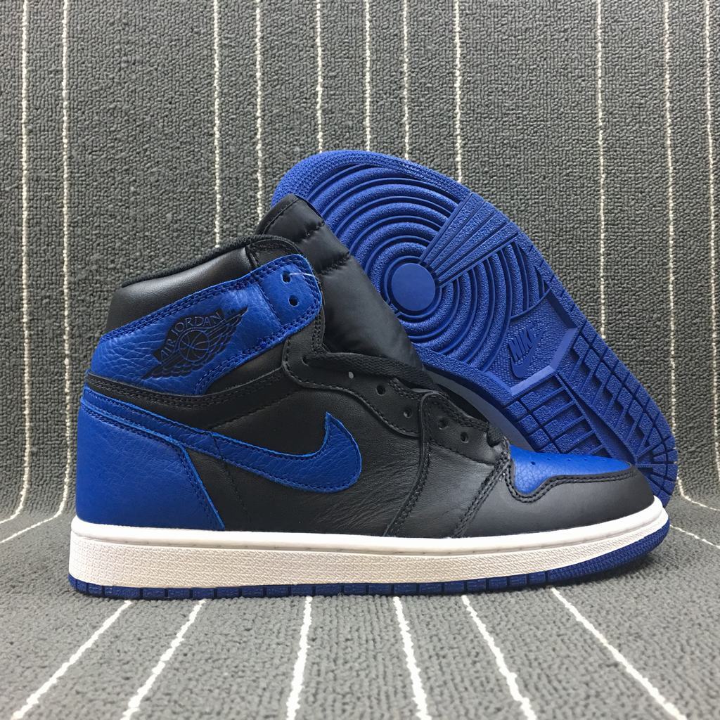 Air Jordan 1 Retro High OG Black Royal White  555088-007