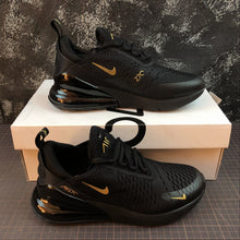 Cargar imagen en el visor de la galería, Air Max 270 Black-Metal Golden Yellow-Black
