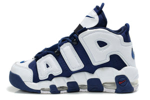 Air More Uptempo Oark Blue Red-Month 414962-007