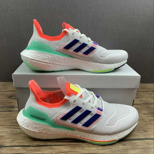 Adidas UltraBoost 22 White Grey Pink GY8688