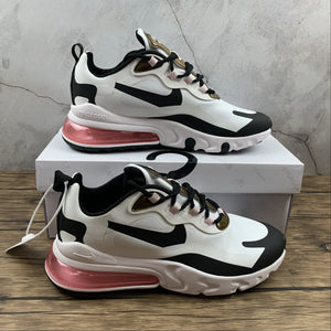 Air Max 270 React 20 Black White-Pink CU4752-100