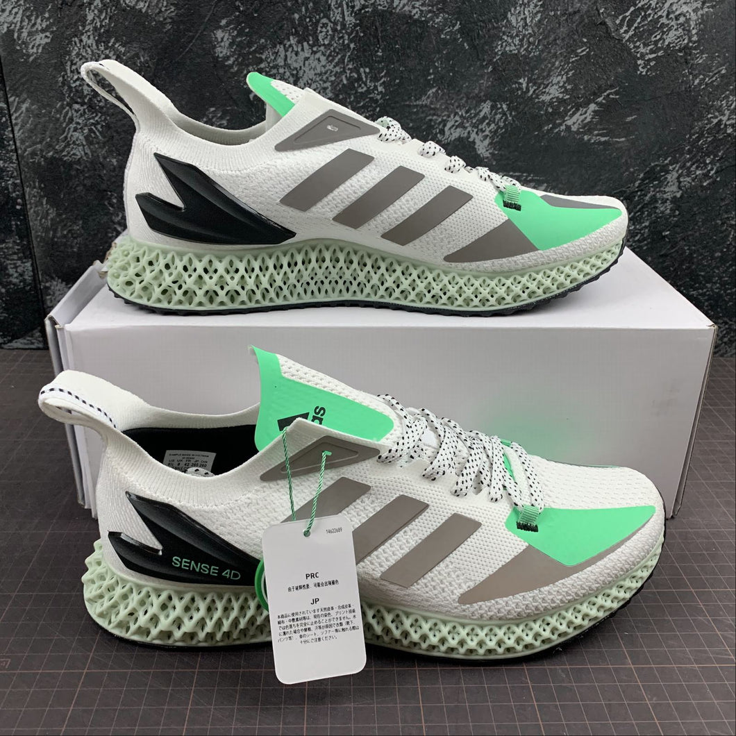 Adidas Sense 4D White Grey Green FW7092