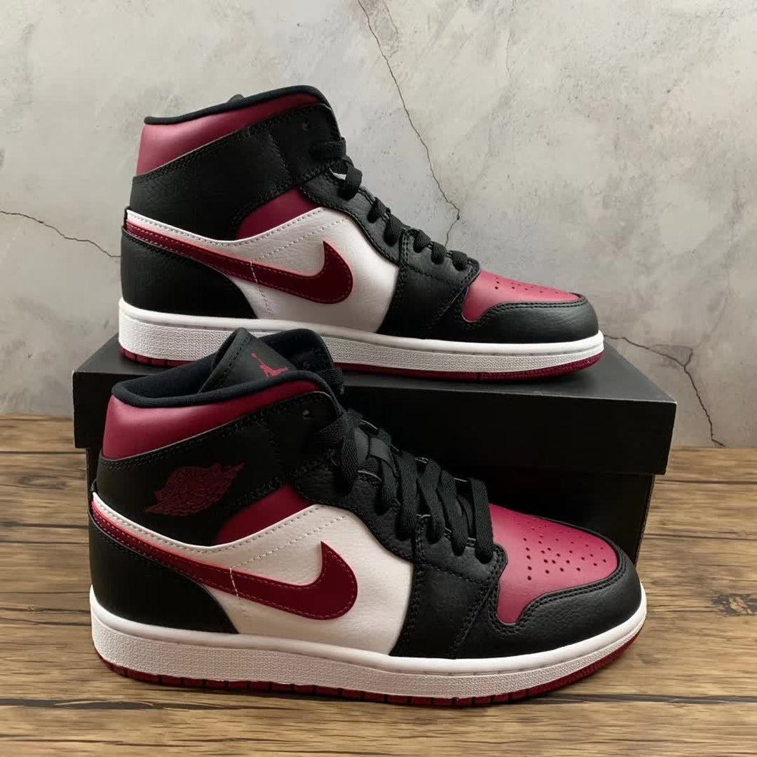 Air Jordan 1 Mid Noble Red 554724-066