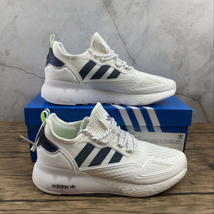 Adidas ZX 2K Boost White Supplier Colour Black FX8489