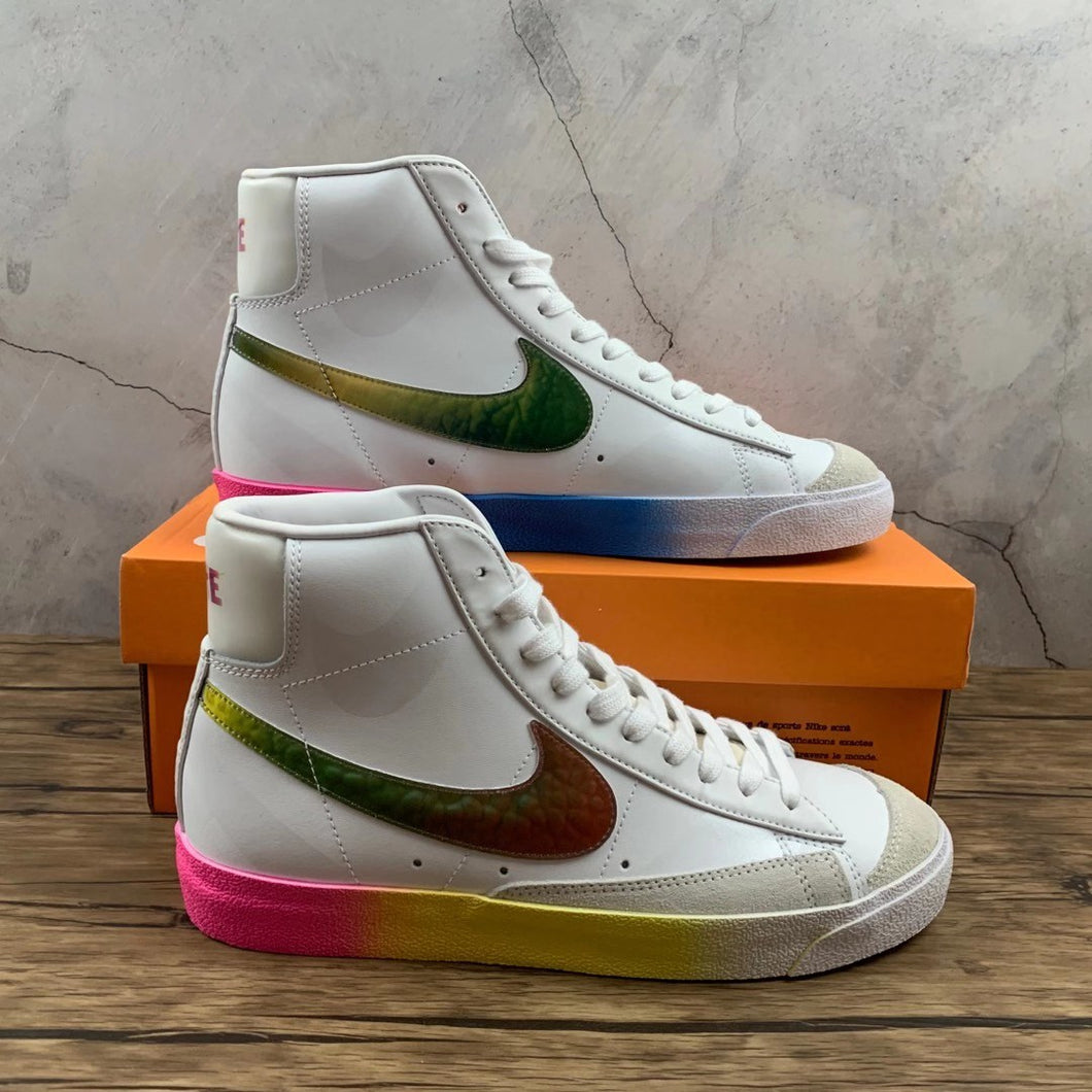 Blazer Mid 77 Vintage White Black Multi-Colors