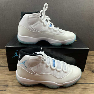 Air Jordan 11 Retro White Legend Blue-Black 378037-117