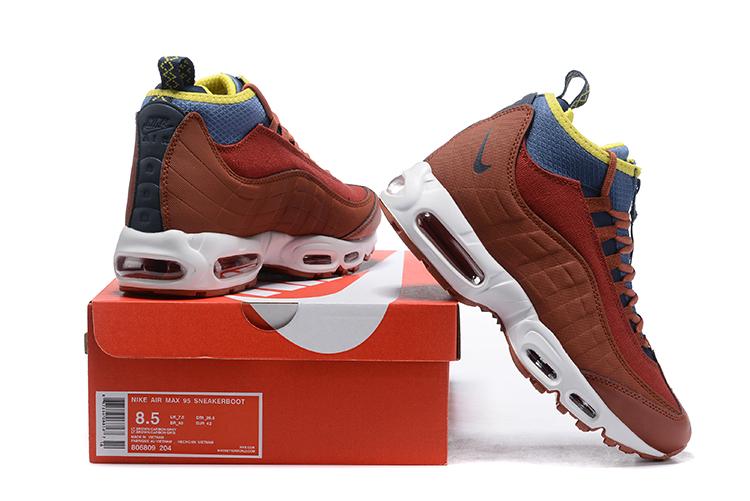 Air max 95 hot sale sneakerboot dark russet