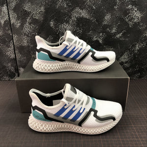 Adidas Futurecraft 4D White Black  Blue Water Blue EQ8802