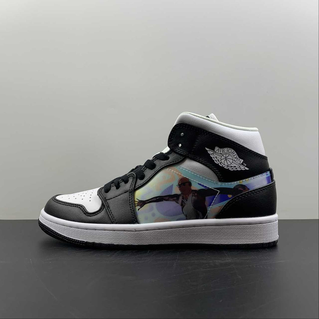 Air Jordan 1 Mid Black White DR9495-001