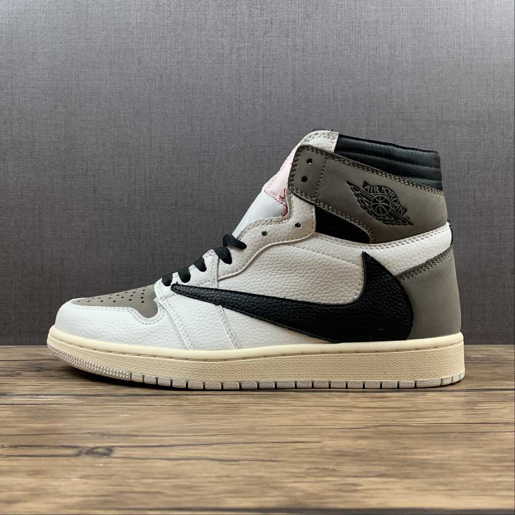 Air Jordan 1 Retro High OG SP Black White Brown (2021) CD4487-110