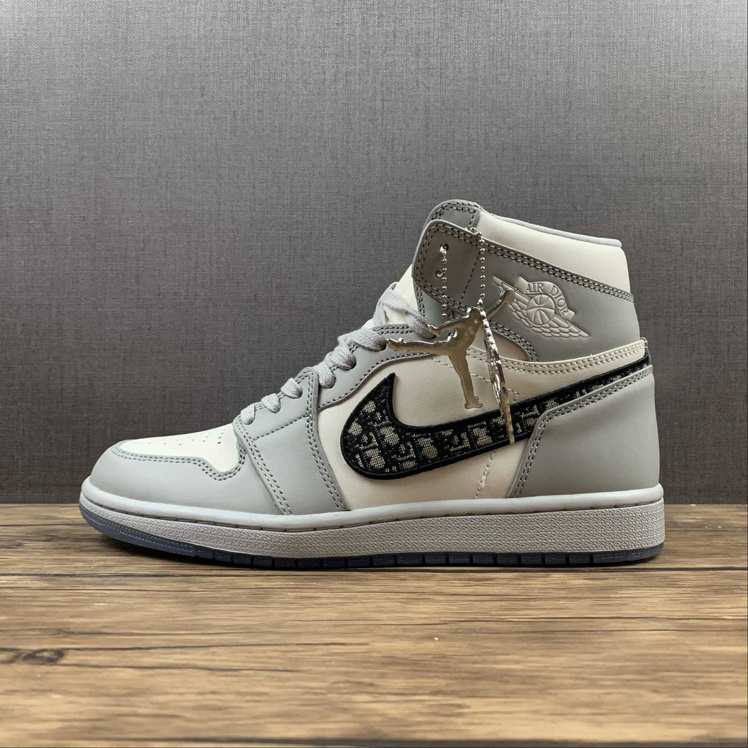 Air Jordan 1 Retro High OG Dior Beige White 555088-029