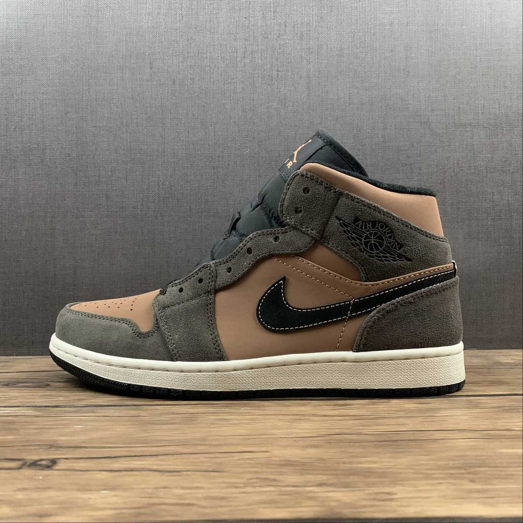 Air Jordan 1 Mid SE Dark Chocolate Crimson Bliss (2021) DC7294-200