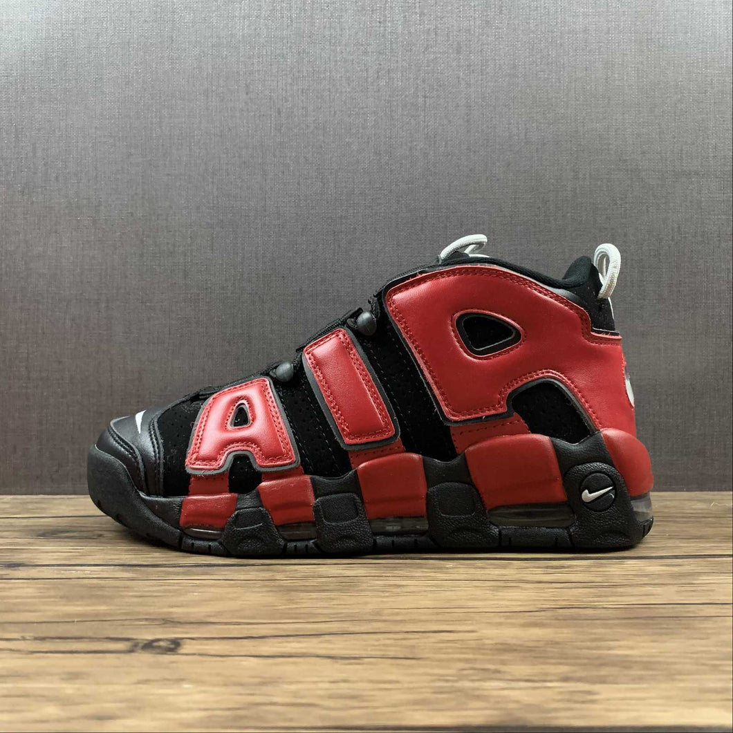 Air More Uptempo Black University Red DM0017-001