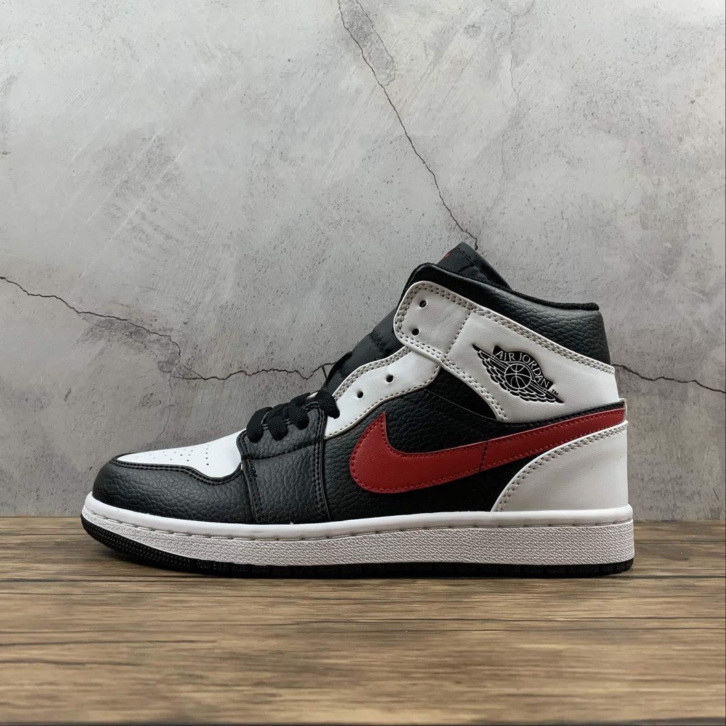 Air Jordan 1 Mid Red Shadow (2021) 554724-075