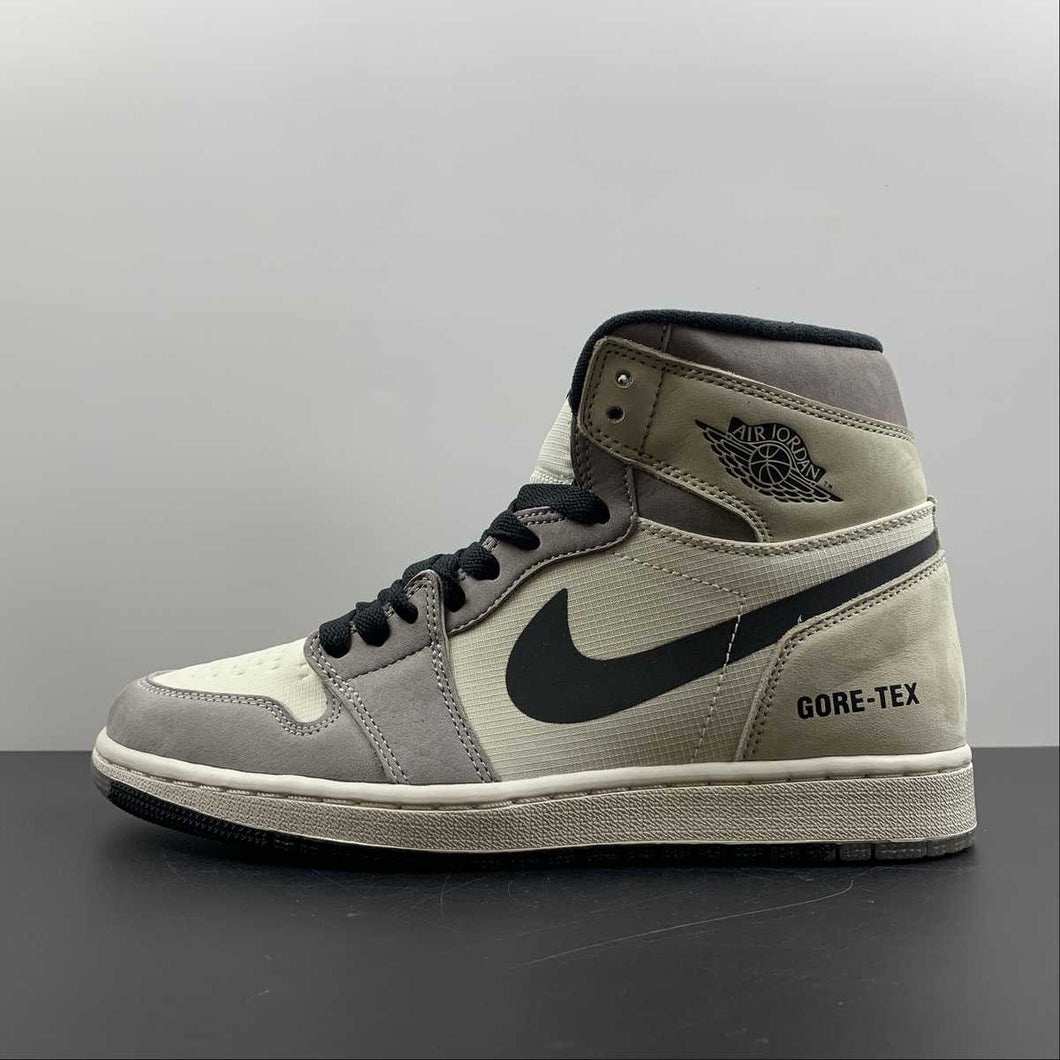 Air Jordan 1 Retro High OG GORE-TEX Sail Light Bone College Grey Black DB2889 100