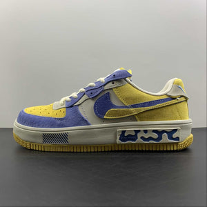 Air Force 1 FONTANKA Beige Blue Yellow CW6688-807