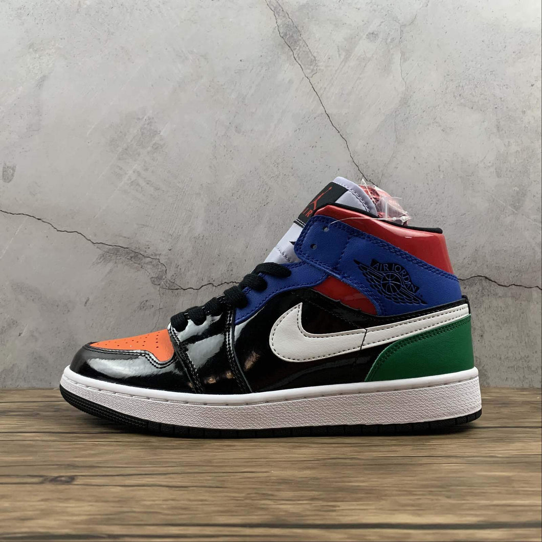 Air Jordan 1 Mid SE Black University Red CV5276-001