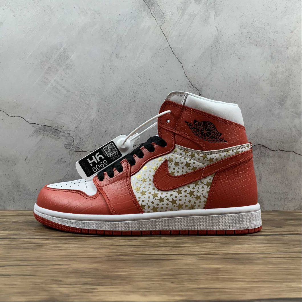Air Jordan 1 Retro High OG Red Gypsophila 555088-600