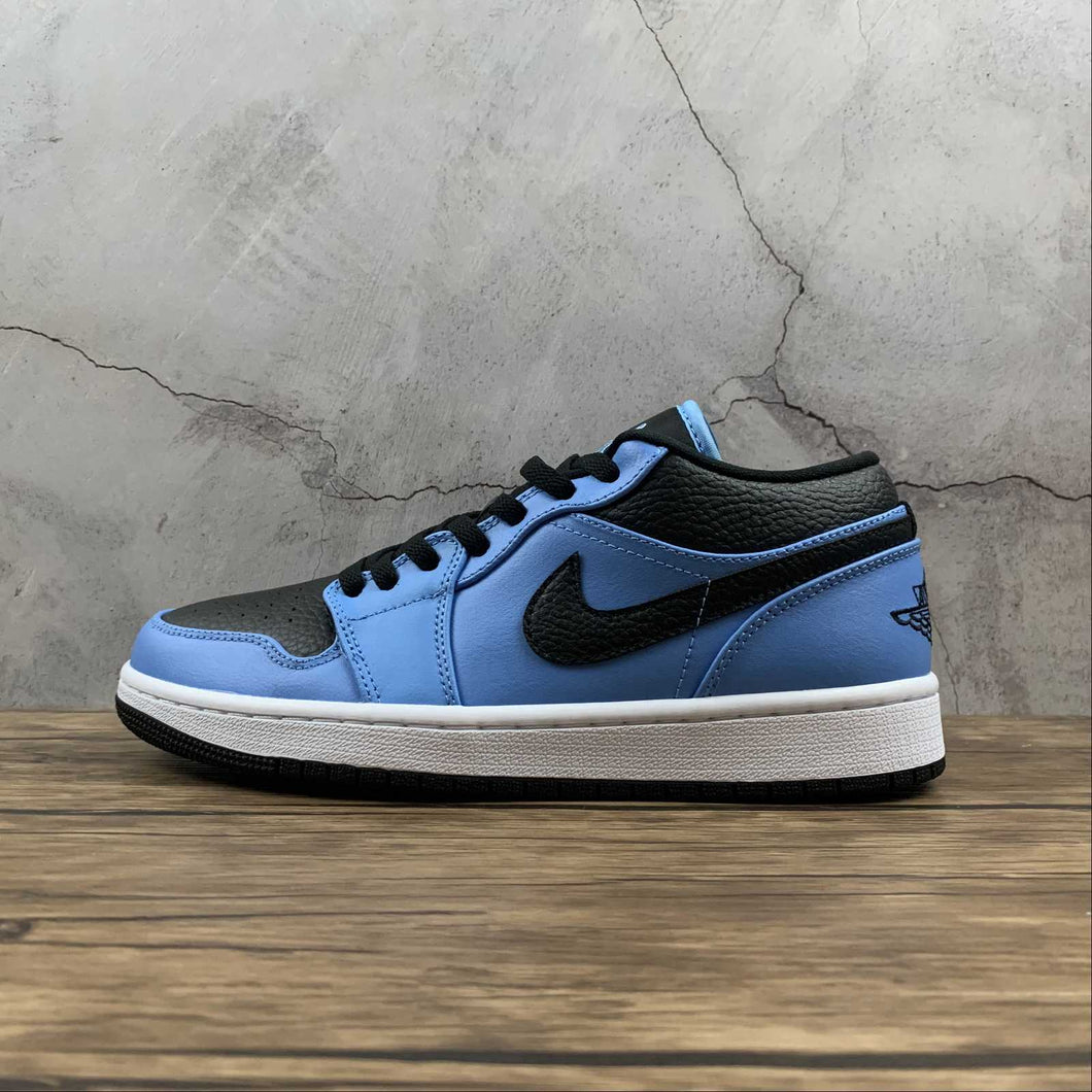 Air Jordan 1 Low University Blue Black-White 553558 403