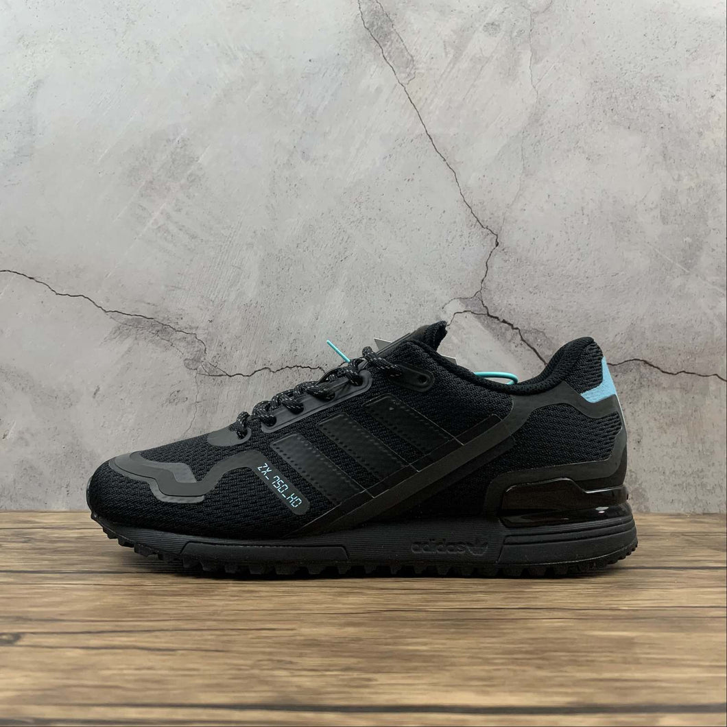 Adidas ZX750 HD Black Light Water Blue FV8488