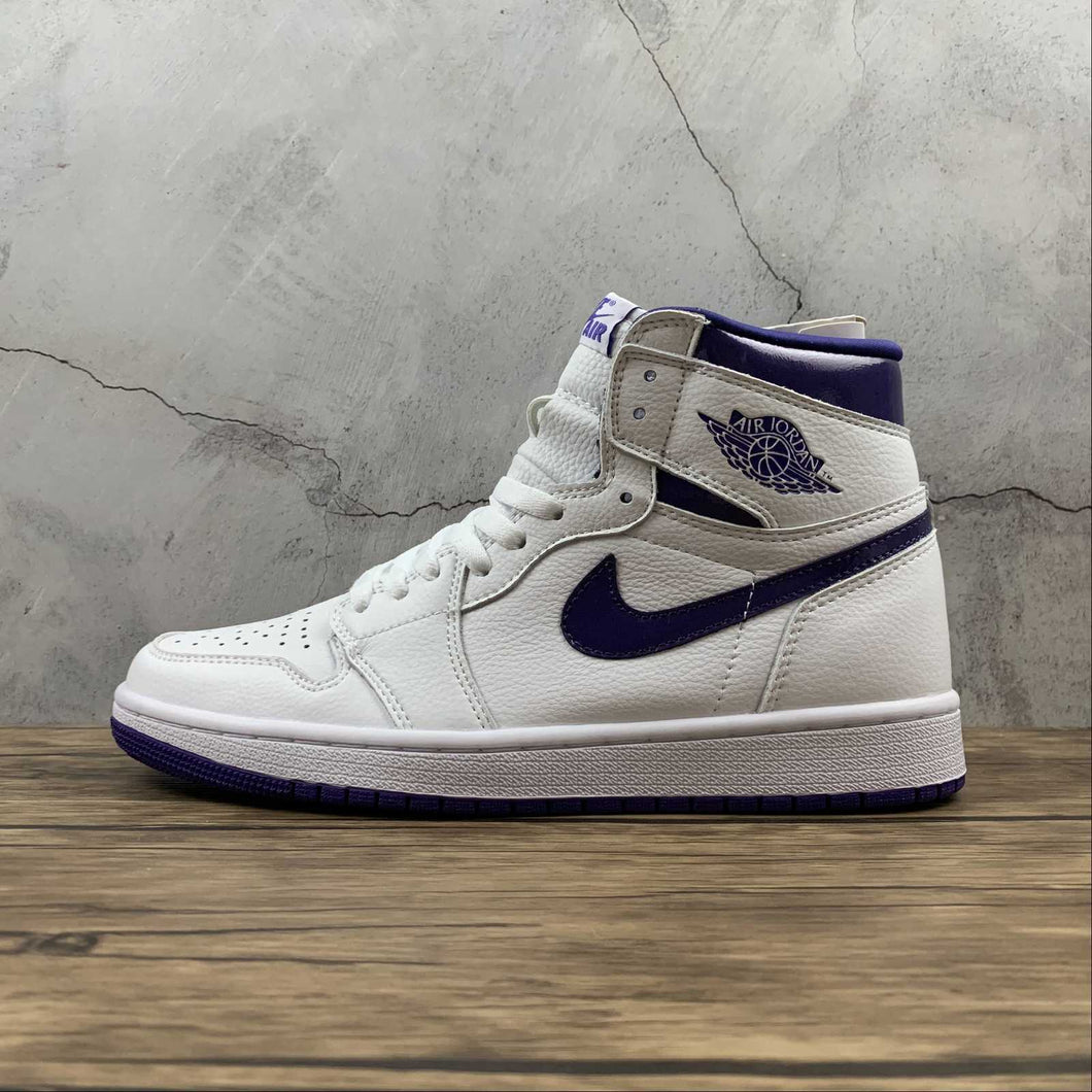 Air Jordan 1 Retro High OG White Violet (2021) CD0461-151
