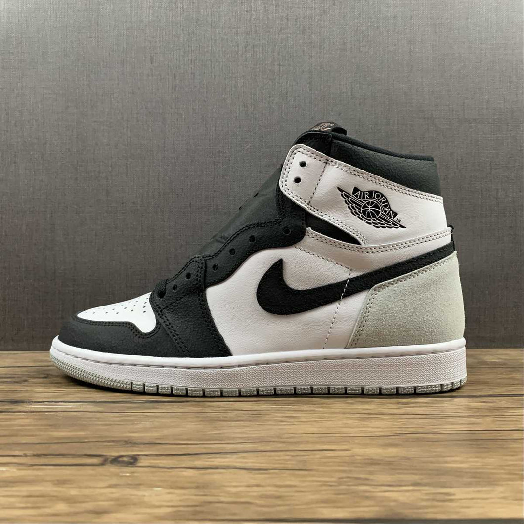 Air Jordan 1 Retro High OG Black White Grey (2021) 555088-108