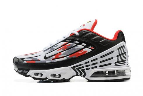 Air Max Plus 3 White Grey Black Red Camo DM9097-101