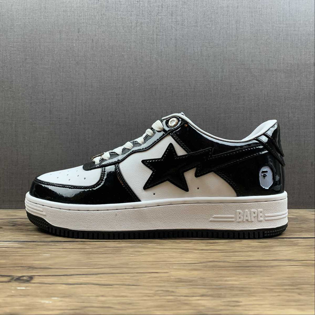 BAPE STA White Black