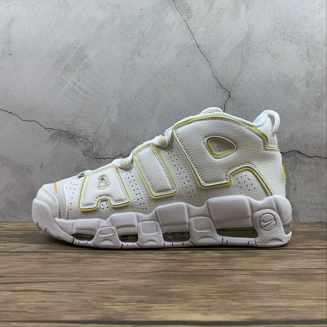 Air More Uptempo Summit White Opti Yellow DM3035 100