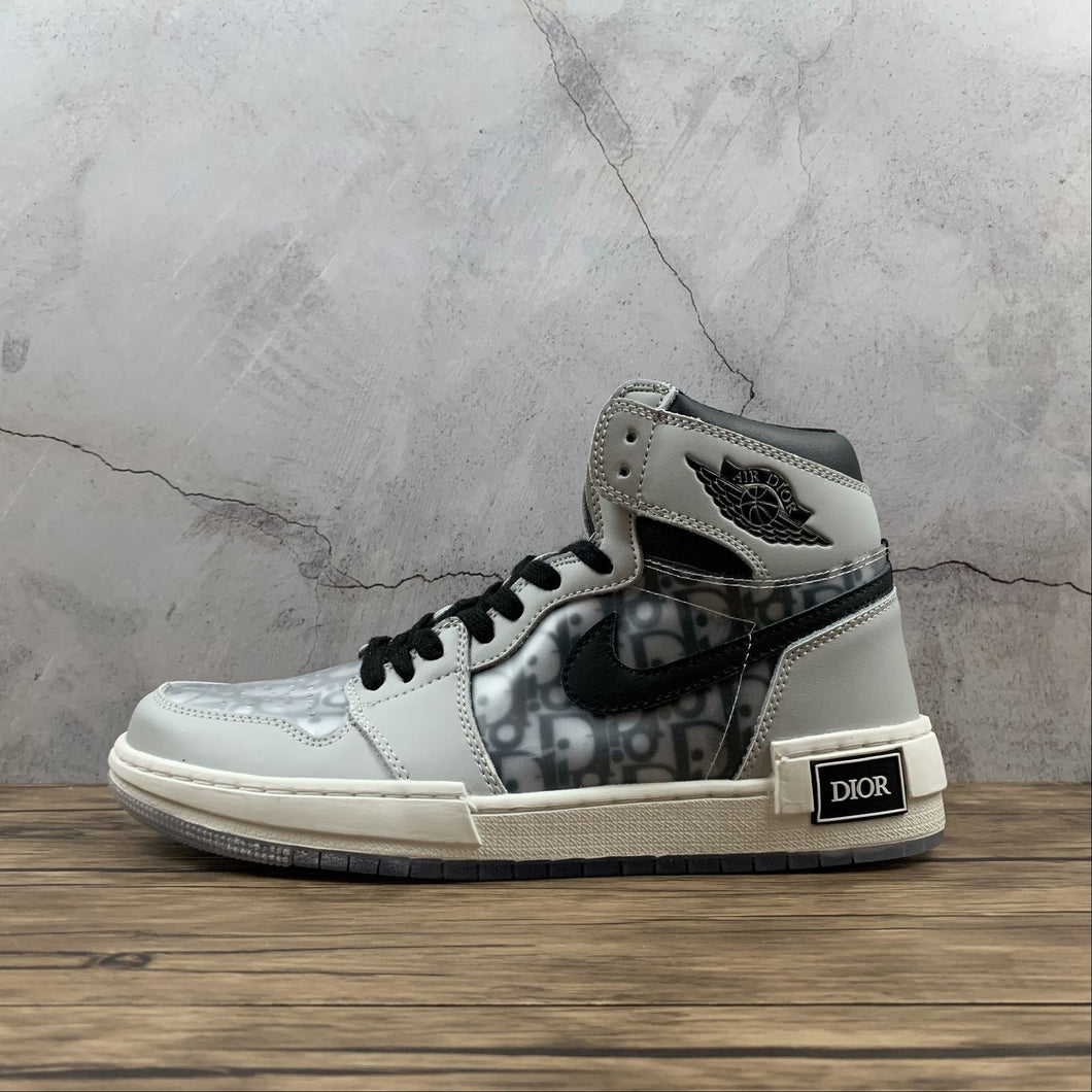 Air Jordan 1 High Dior Grey Black CN8607-002
