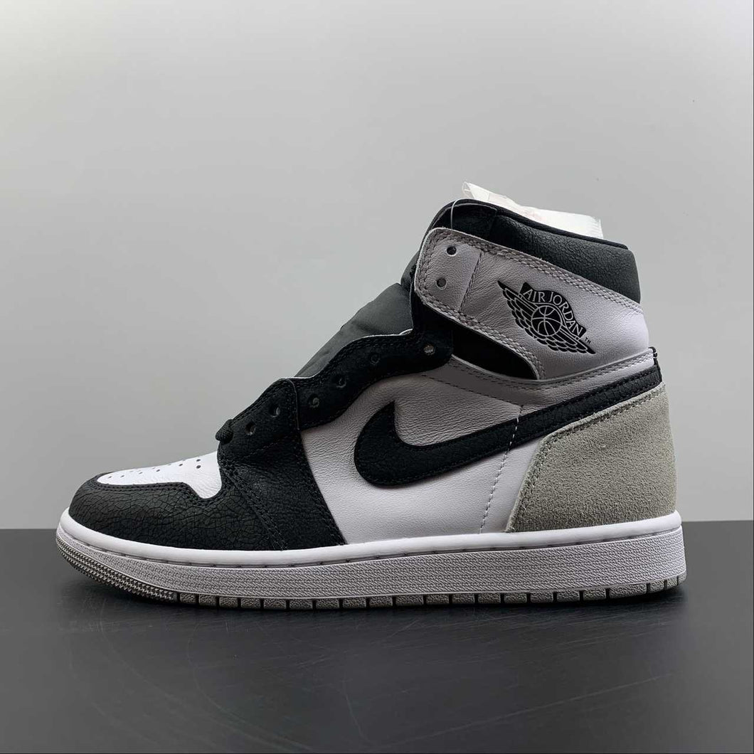 Air Jordan 1 Retro High OG White Bleached Coral-Black (2022) 555088-018
