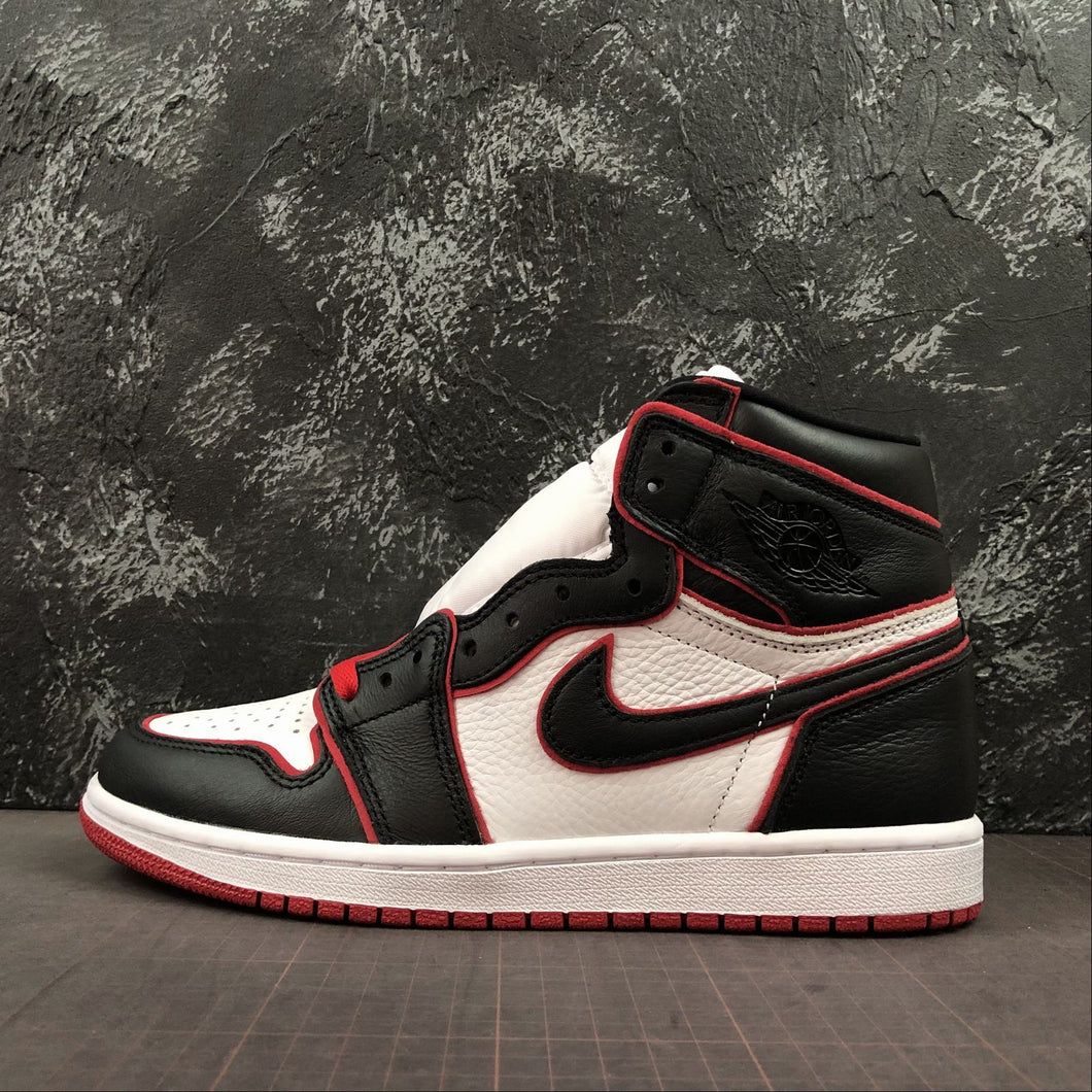Air Jordan 1 Retro High OG White Red-Black 555088-062