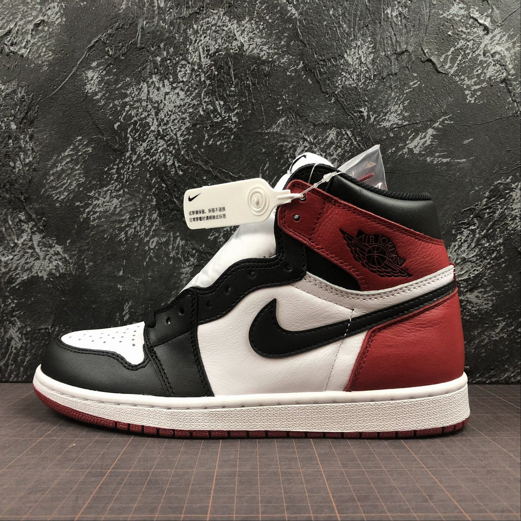 Air Jordan 1 Retro High OG White Black Varisity Red 555088-125