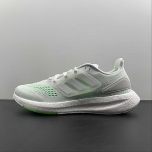 Adidas PureBoost 22 White Beam Green