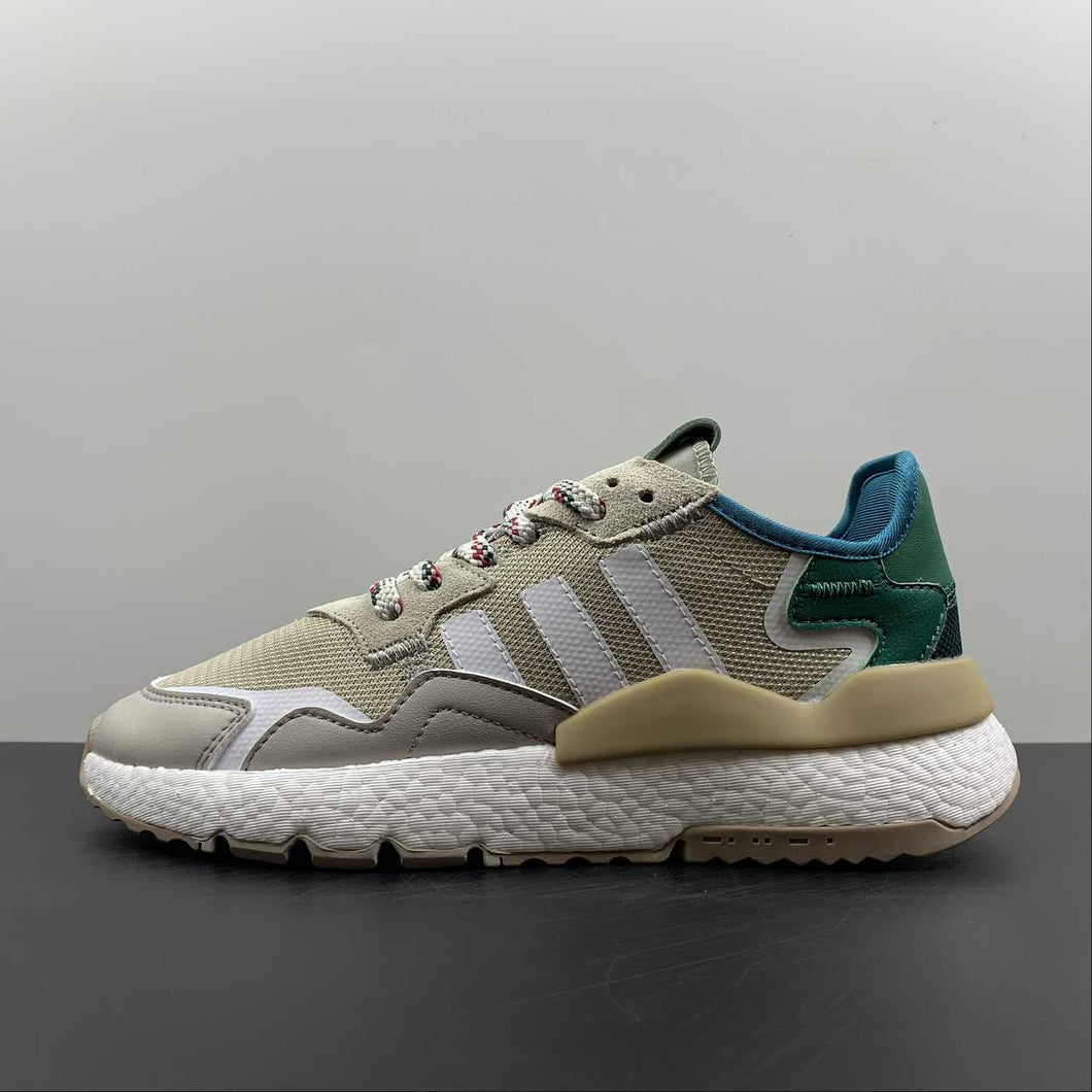 Adidas Nite Jogger Grey Green Beige FW6708