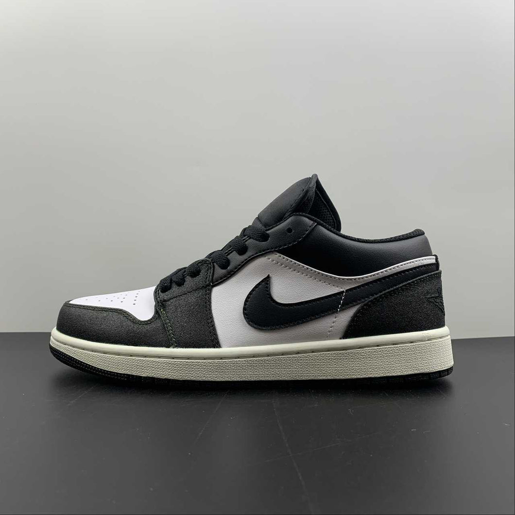 Air Jordan 1 Low Black Electric Green White DO8244-003