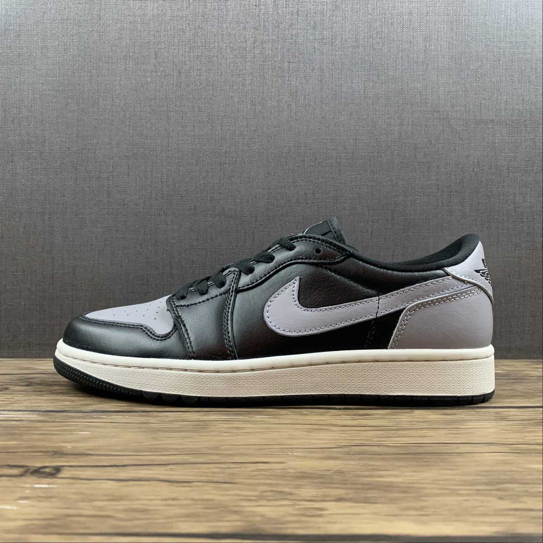 Air Jordan 1 Low OG White Atmosphere Grey-Black DD9315-001