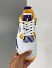 Cargar imagen en el visor de la galería, Air Jordan 4 Retro “Lakers Home”
