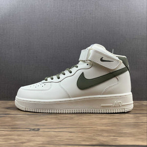 Air Force 1 07 Mid Off-White Dark Green LZ6819-608