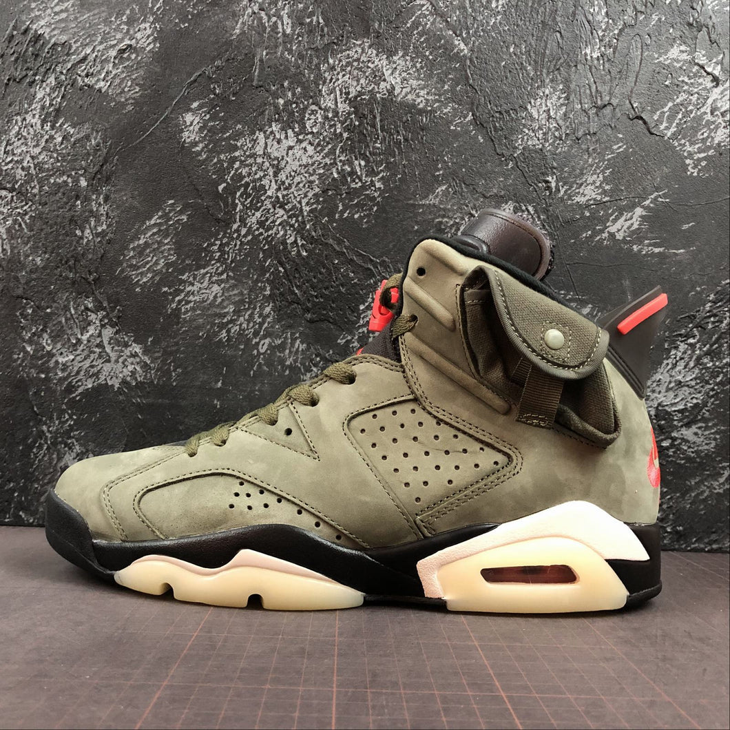 Air Jordan 6 Retro X Travis Scott Green CN1084-200