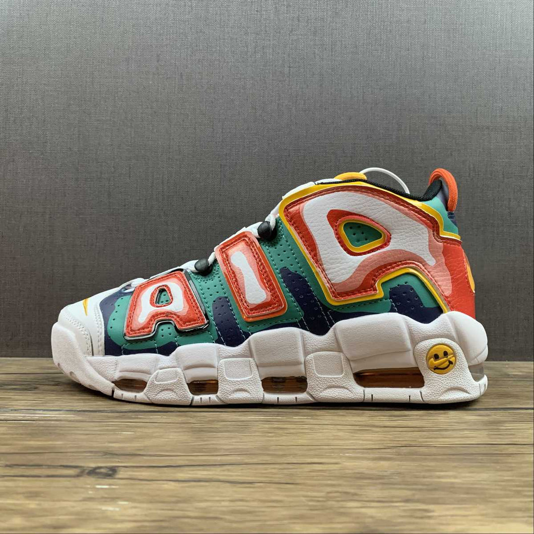 Air More Uptempo 96 QS White University Gold DD9282-100