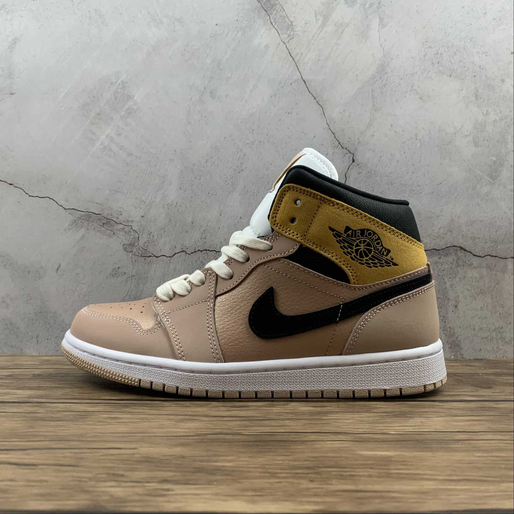Air Jordan 1 Mid SE Particle Beige Black (2021) DD2224-200